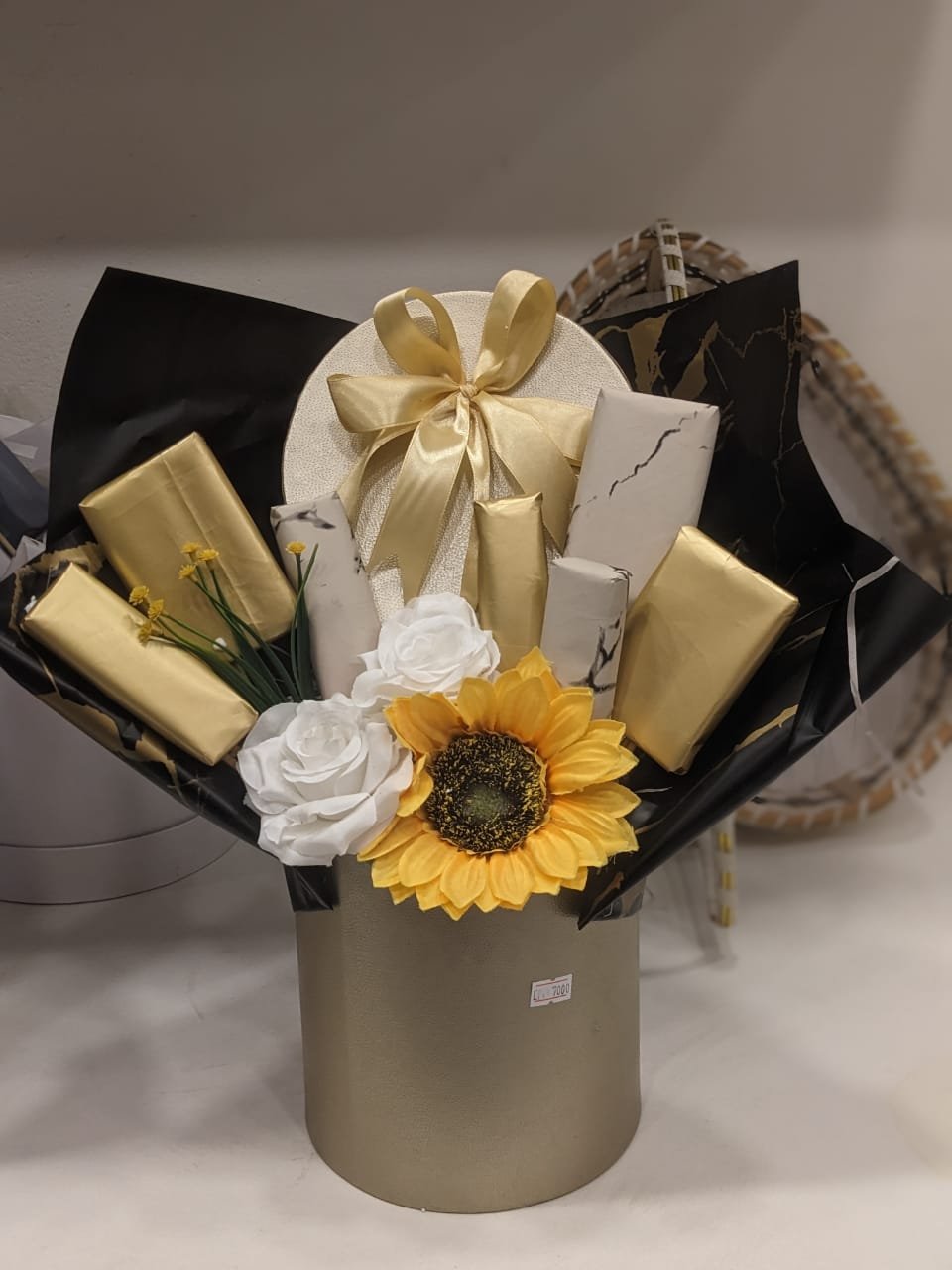 Golden Bloom Bouquet